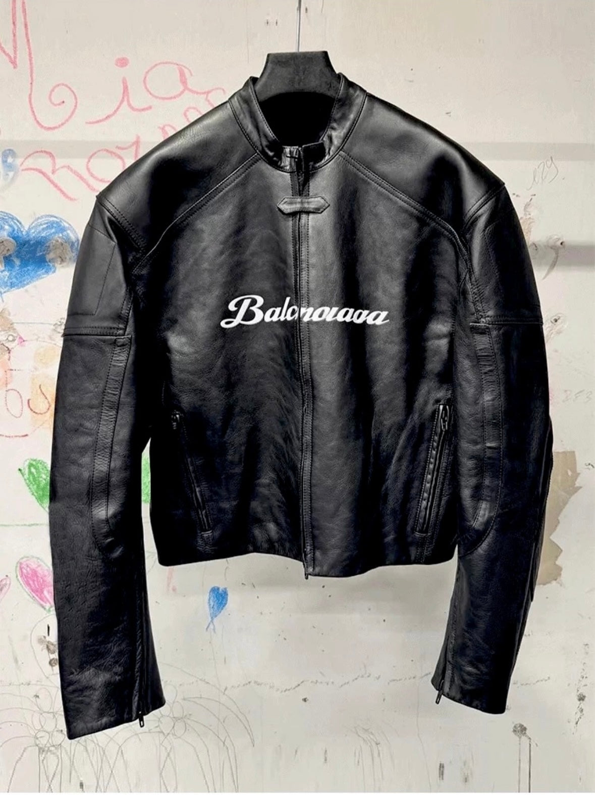 LAMBORGHINI - Racing Bull Leather Jacket ©