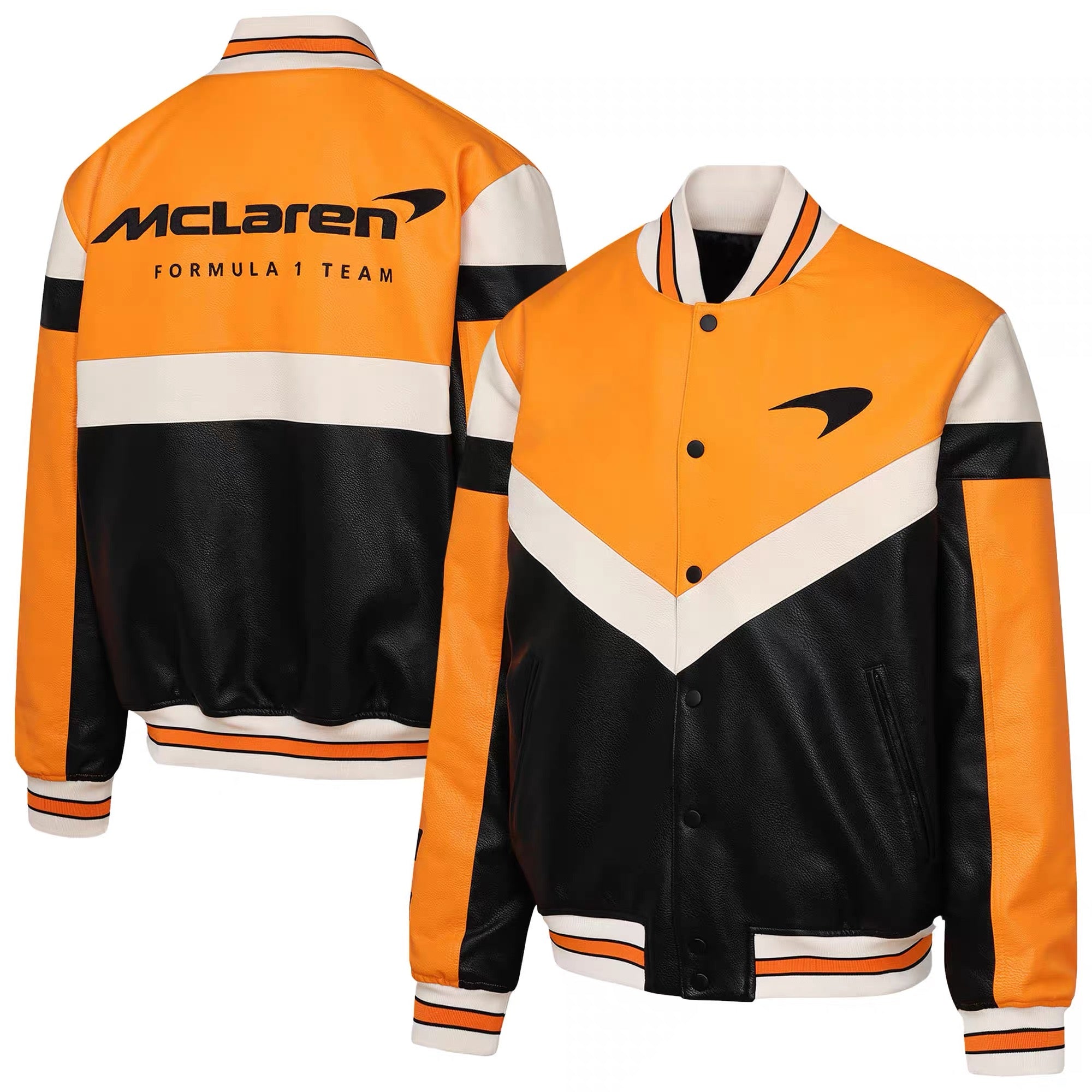 MCLAREN - Racing Team Leather Jacket ©