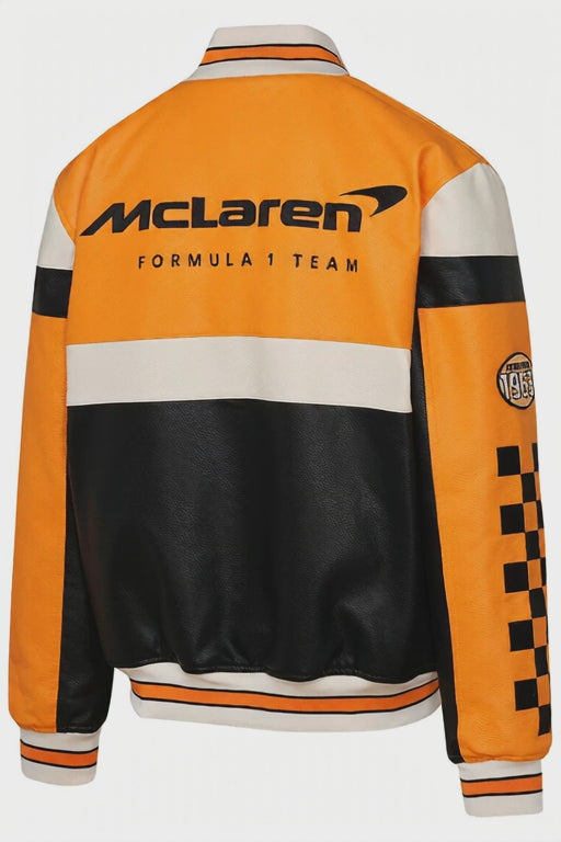 MCLAREN - Racing Team Leather Jacket ©